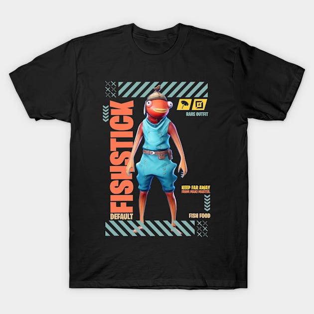 fishstick skin T-Shirt by rezbilstore